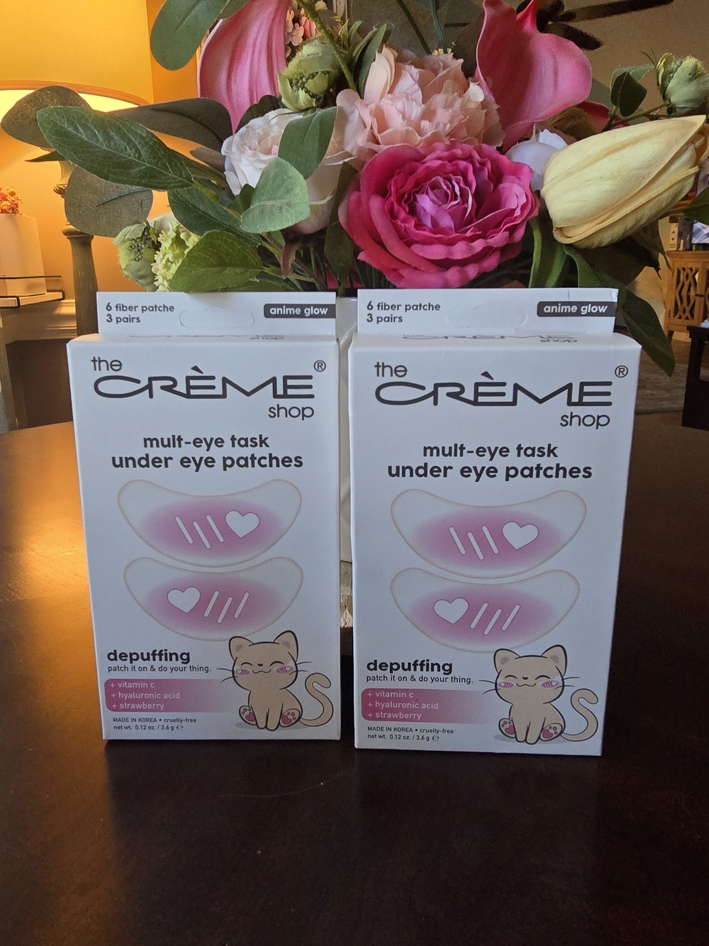 The Crème Shop Depuffing Multi-Eye Task Under Eye Patches - 2 Boxes